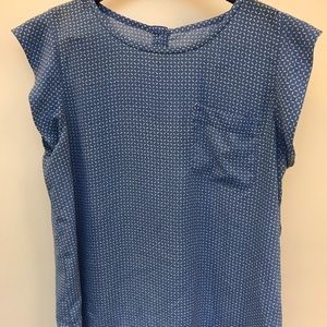Loft blue M top